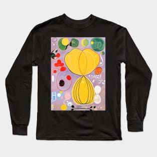 High Resolution Hilma af Klint Group Iv No 7 Adulthood 1907 Long Sleeve T-Shirt